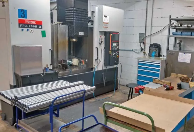 Mazak-Bearbeitungszentrum im Einsatz